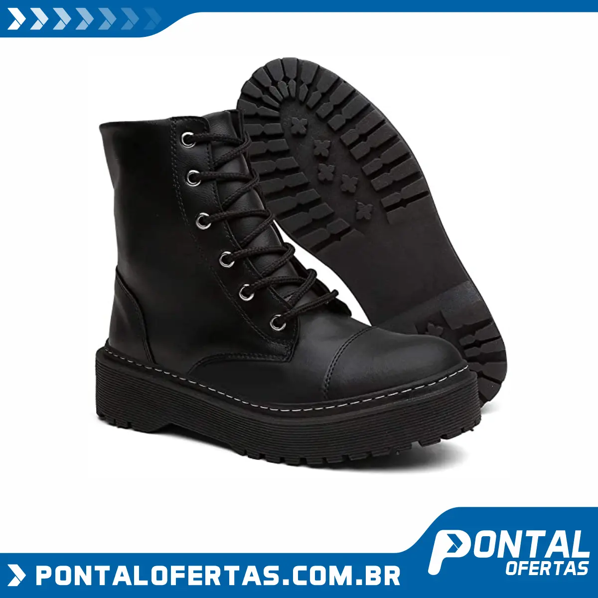 Bota Coturno Feminina Tratorada Tendência Blogueiras Bota Coturno Feminina Tratorada Tendência Blogueiras