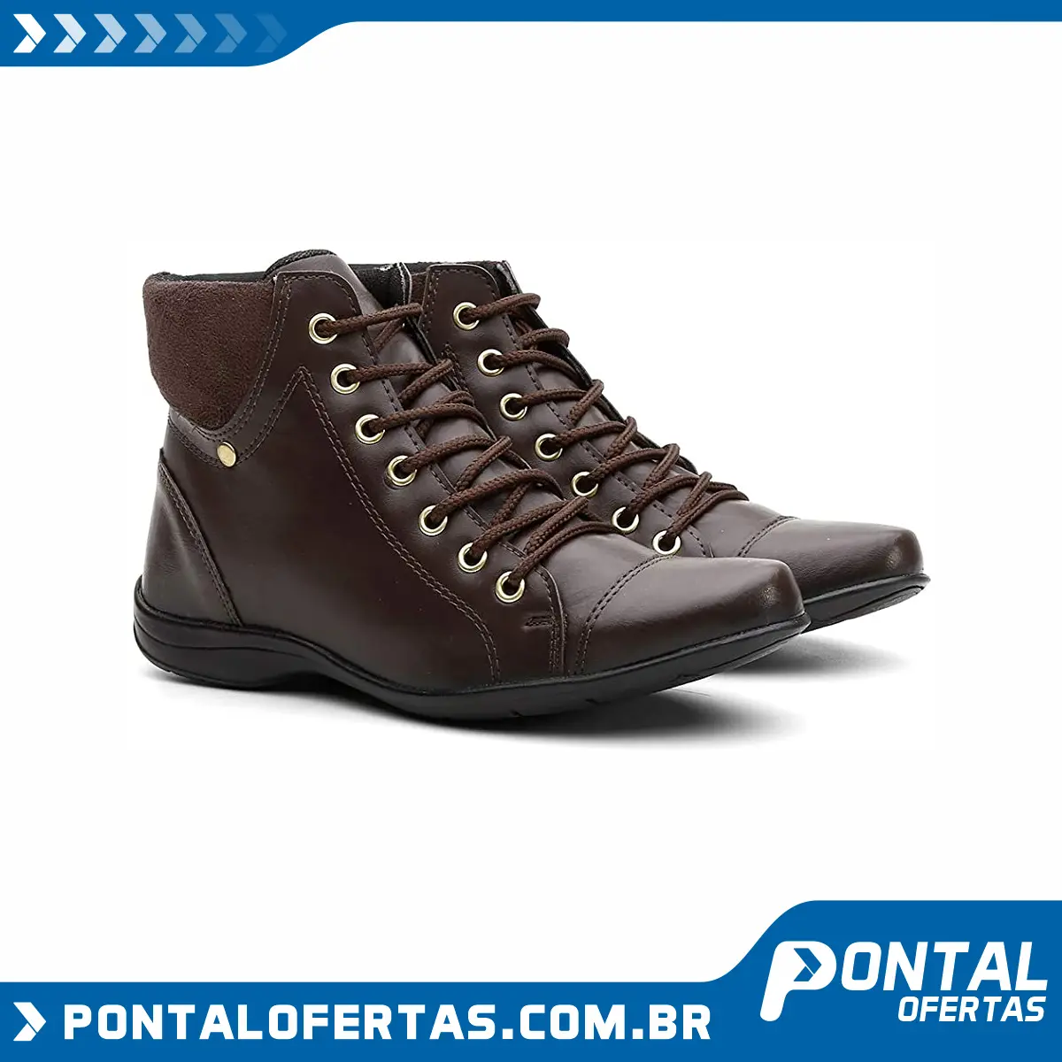 Coturno Feminino Bota Cano Curto Coturno Feminino Bota Cano Curto