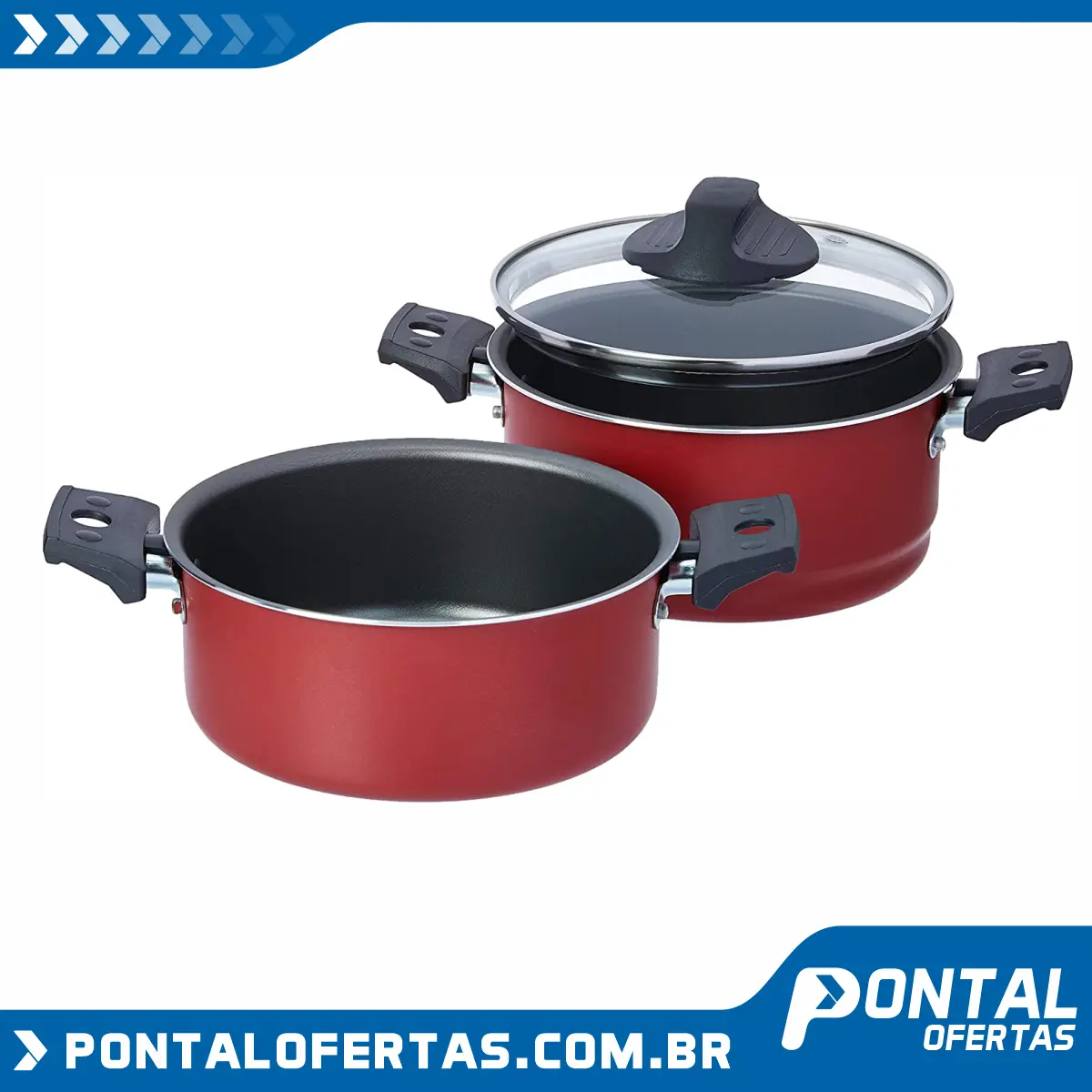 Cozi Vapor com Tampa, Especiarias, 1.45L, Cereja, Brinox Cozi Vapor com Tampa, Especiarias, 1.45L, Cereja, Brinox