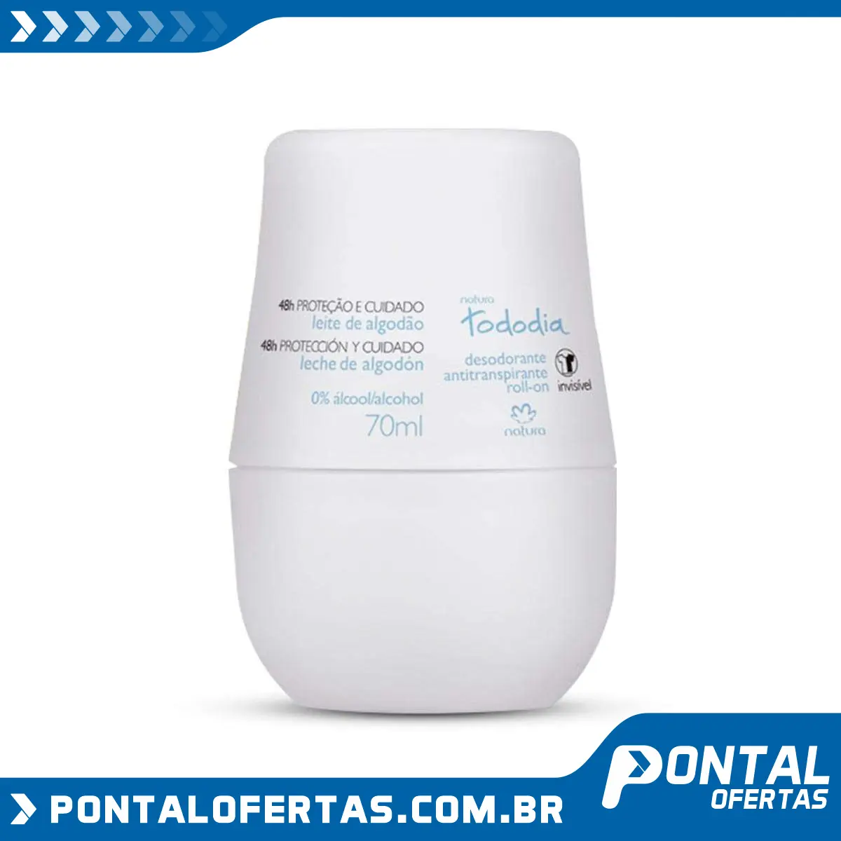 Desodorante Roll-on Leite de Algodão Desodorante Roll-on Leite de Algodão