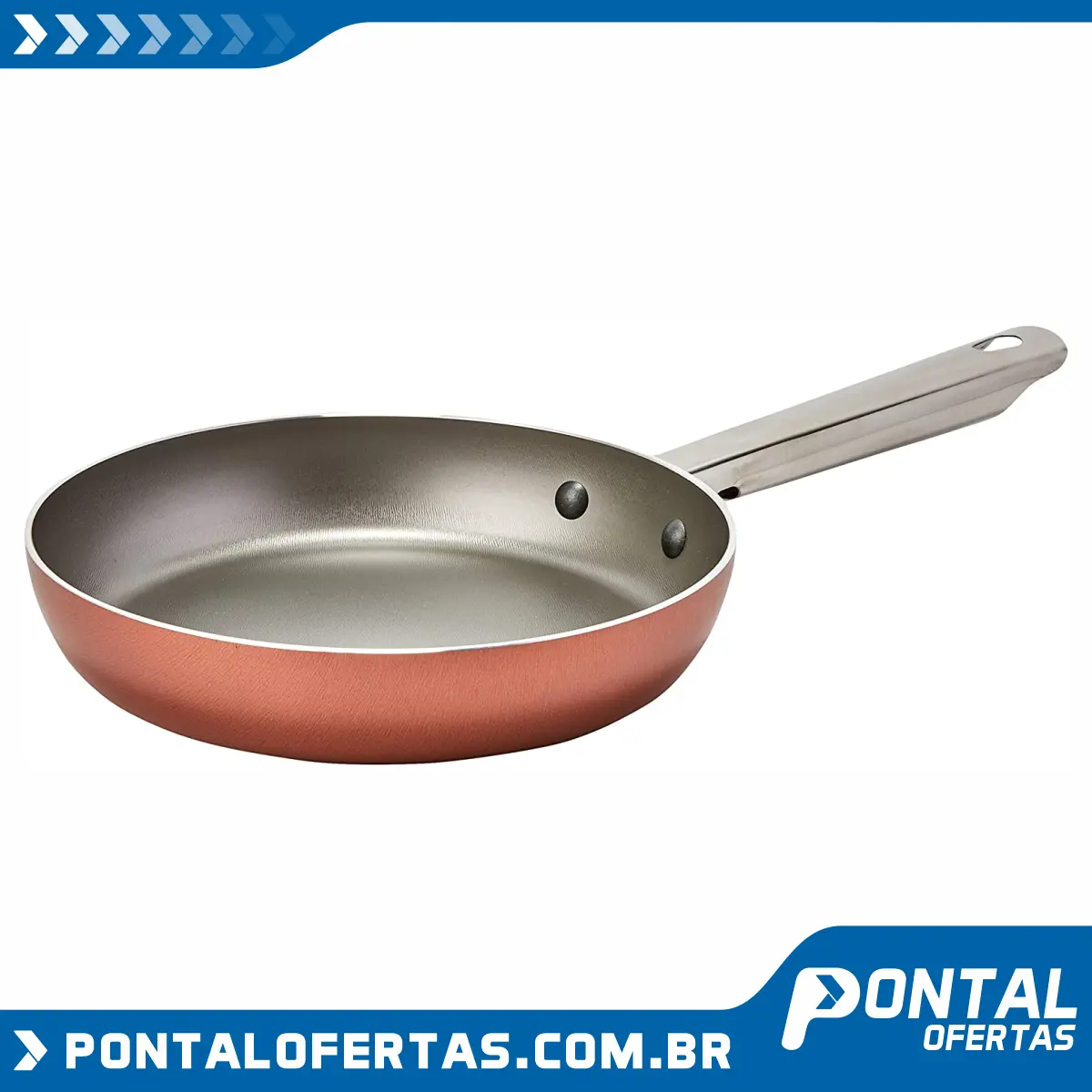 Frigideira, Curry, 20 cm, Cobre, Brinox Frigideira, Curry, 20 cm, Cobre, Brinox