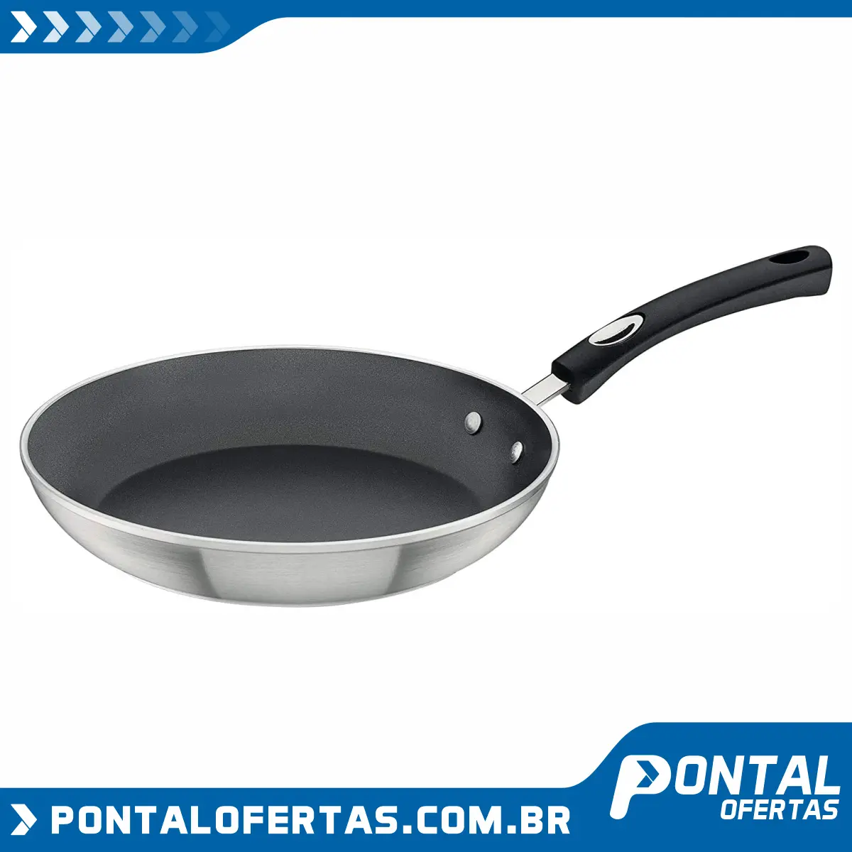 Frigideira Profissional com Revestimento Interno Antiaderente Tramontina Aluminio 20Cm Frigideira Profissional com Revestimento Interno Antiaderente Tramontina Aluminio 20Cm