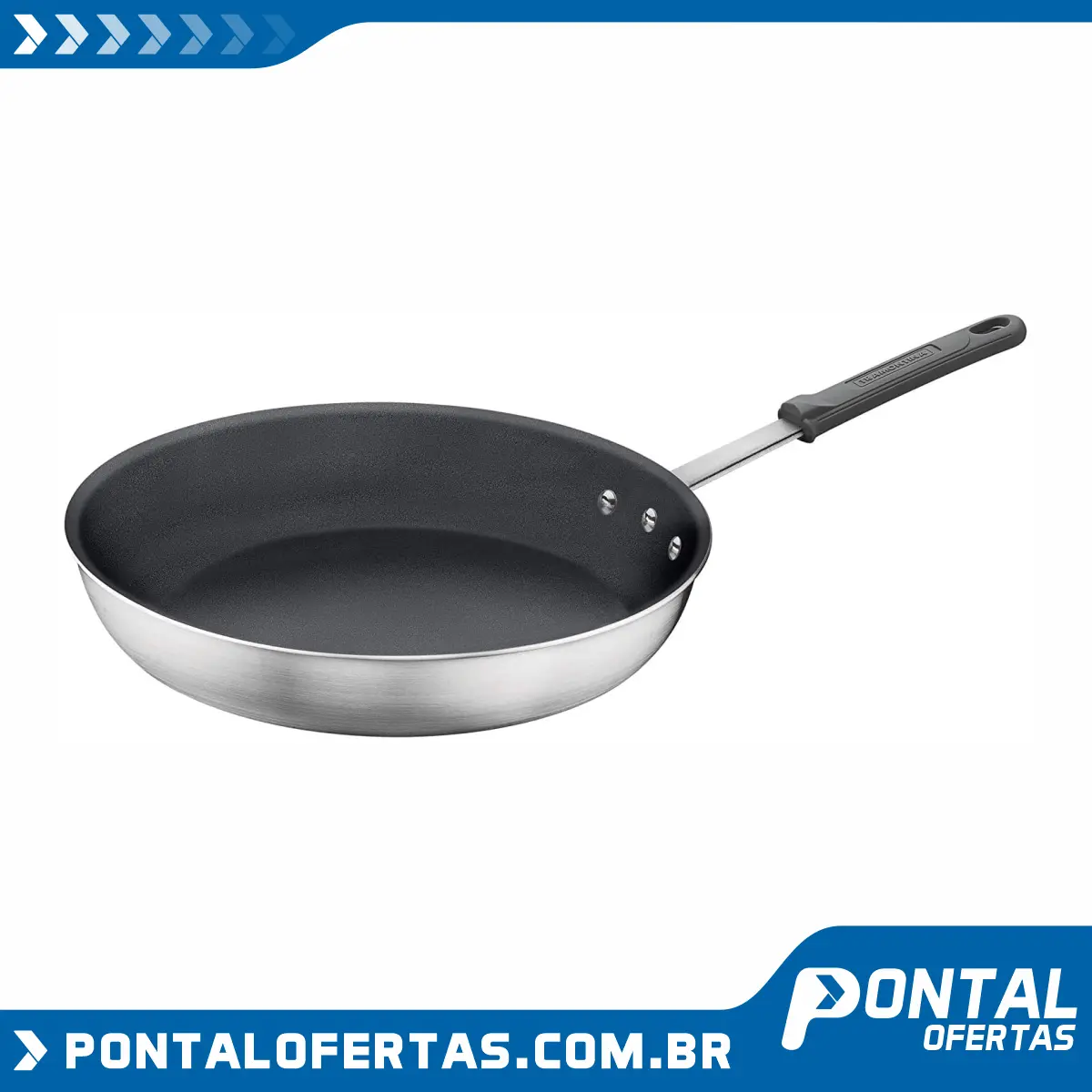 Frigideira Profissional com Revestimento Interno de Antiaderente Tramontina Aluminio 20Cm Frigideira Profissional com Revestimento Interno de Antiaderente Tramontina Aluminio 20Cm
