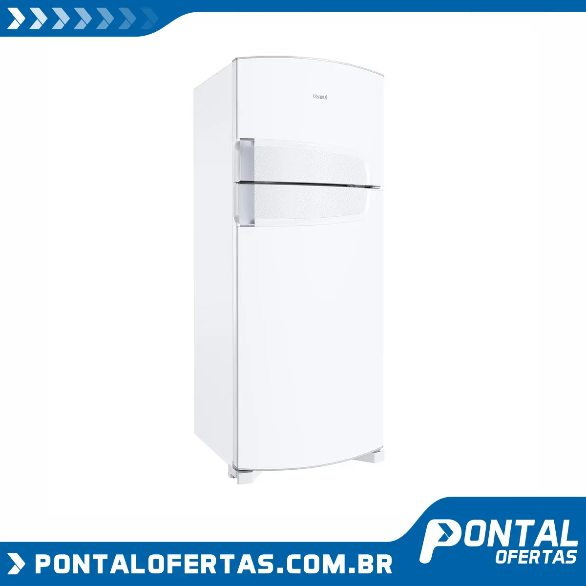 Geladeira Consul Cycle Defrost Duplex 415 litros Branca com Prateleiras Reguláveis Geladeira Consul Cycle Defrost Duplex 415 litros Branca com Prateleiras Reguláveis