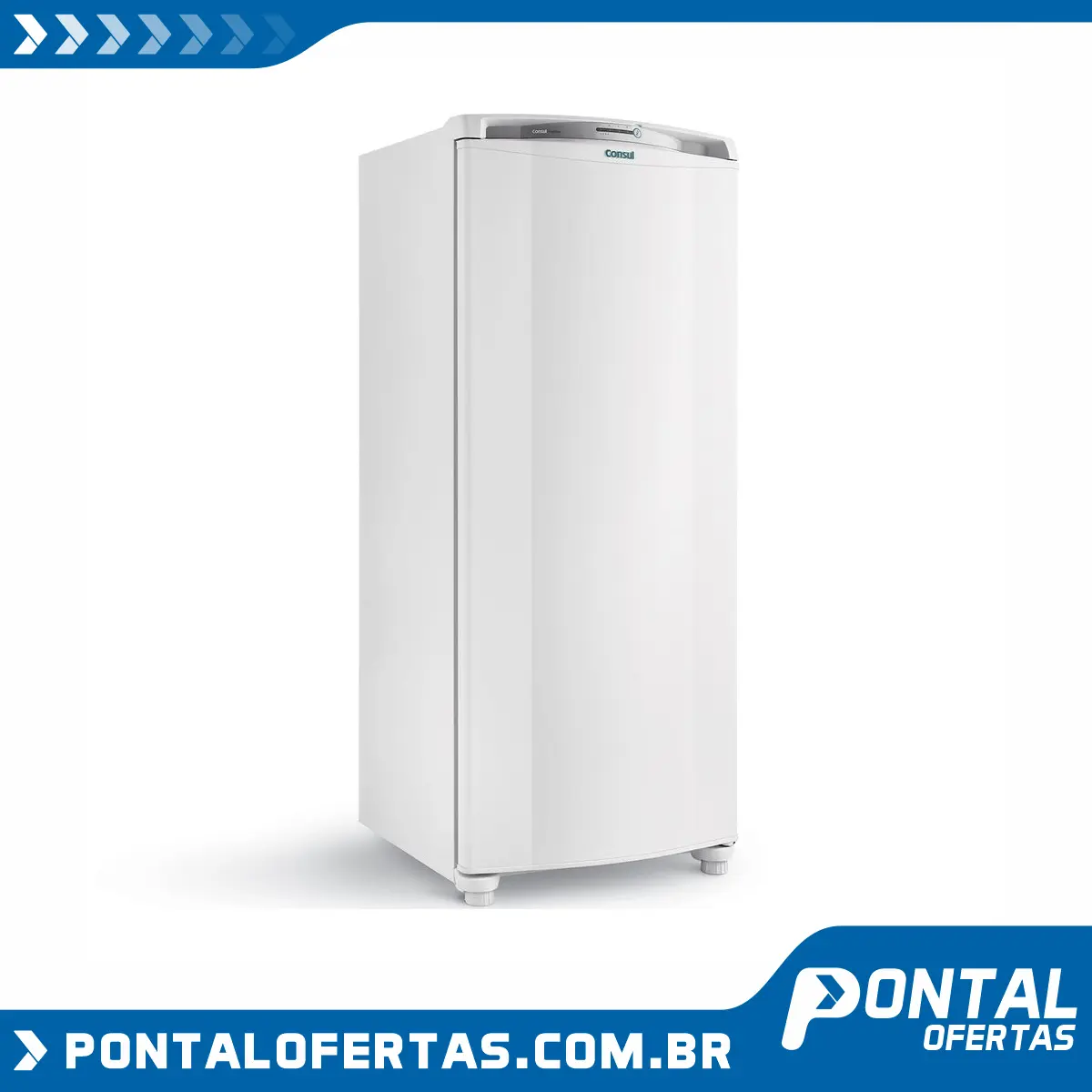 Geladeira Consul Frost Free 300 litros Branca com Freezer Supercapacidade Geladeira Consul Frost Free 300 litros Branca com Freezer Supercapacidade
