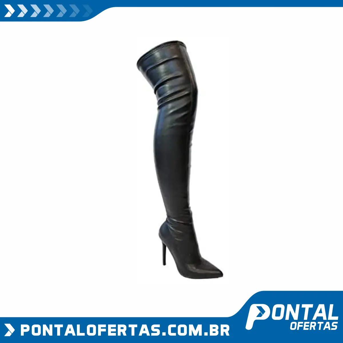 Liliana DB54 Bota feminina de camurça, bico fino, cano alto, sola única, stiletto Liliana DB54 Bota feminina de camurça, bico fino, cano alto, sola única, stiletto