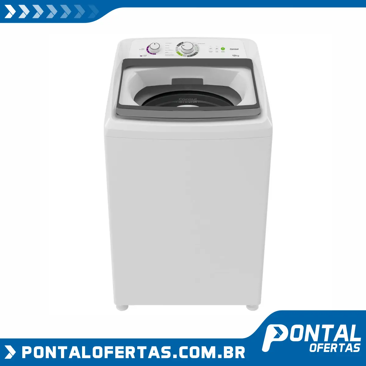 Máquina de Lavar Consul 12kg Dosagem Extra Econômica e Ciclo Edredom Máquina de Lavar Consul 12kg Dosagem Extra Econômica e Ciclo Edredom