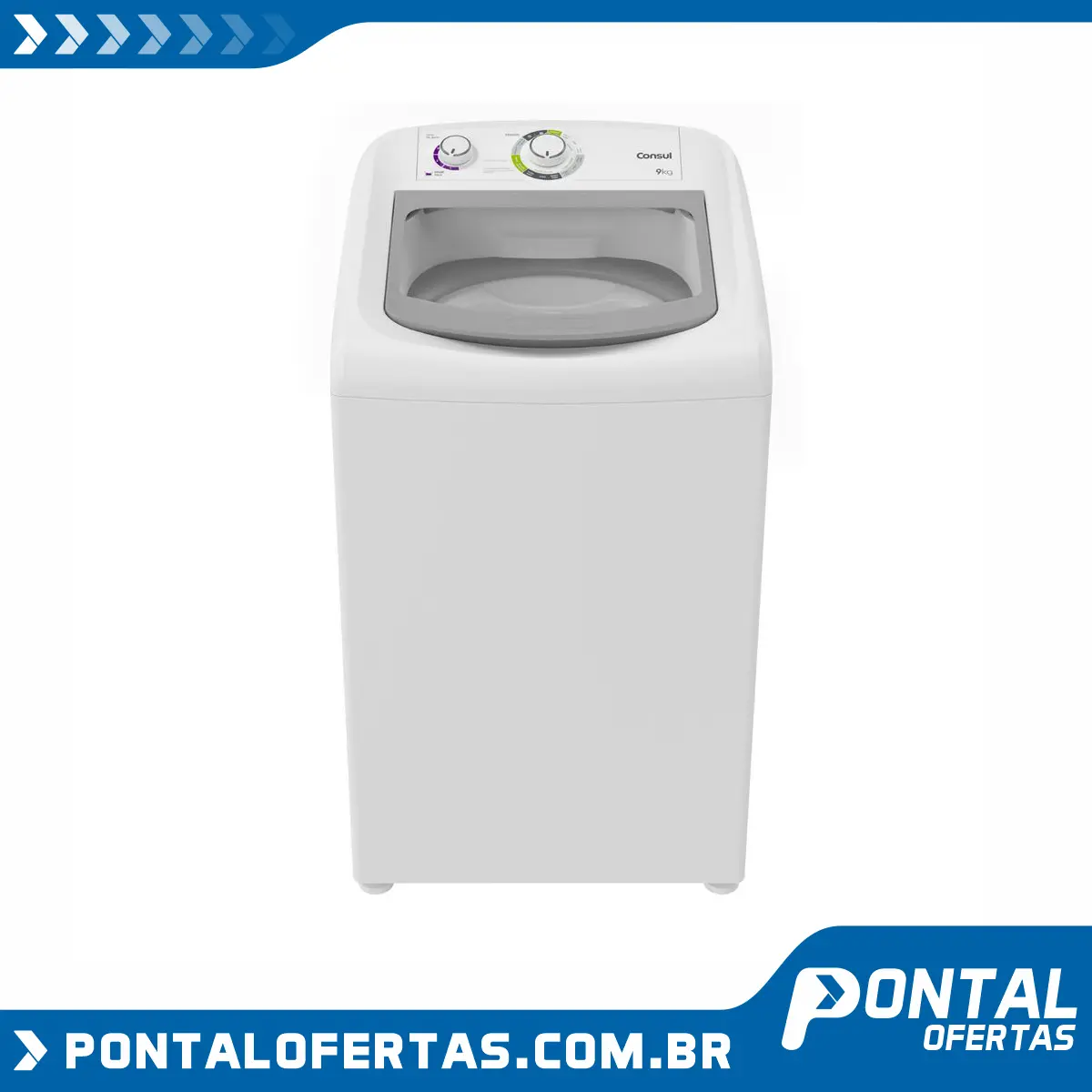 Máquina de Lavar Consul 9kg Dosagem Extra Econômica e Ciclo Edredom Máquina de Lavar Consul 9kg Dosagem Extra Econômica e Ciclo Edredom