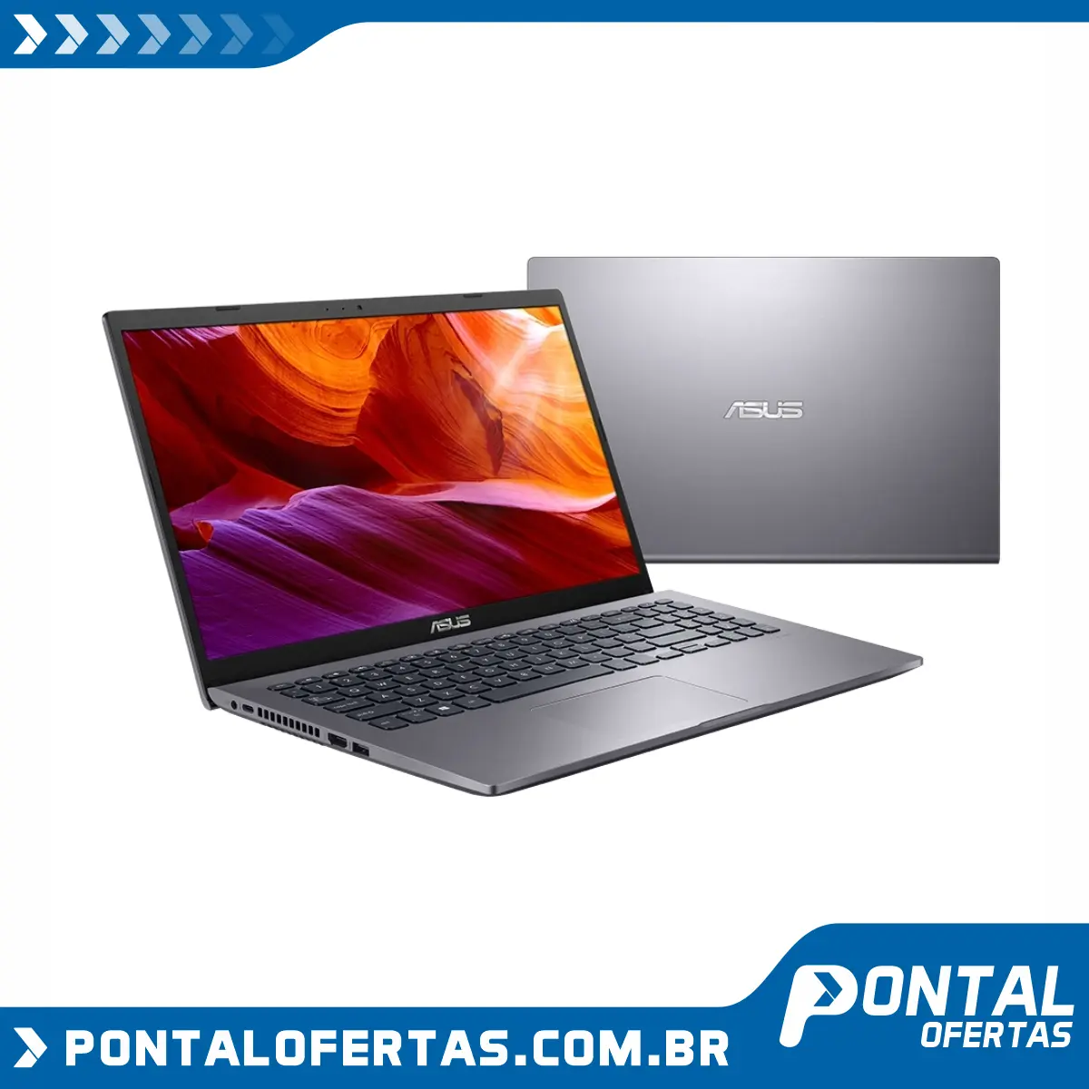 Notebook Asus M509DA-BR324T AMD Ryzen 5 8GB 1TB 15,6'' Windows 10 - Cinza Escuro Notebook Asus M509DA-BR324T AMD Ryzen 5 8GB 1TB 15,6'' Windows 10 - Cinza Escuro