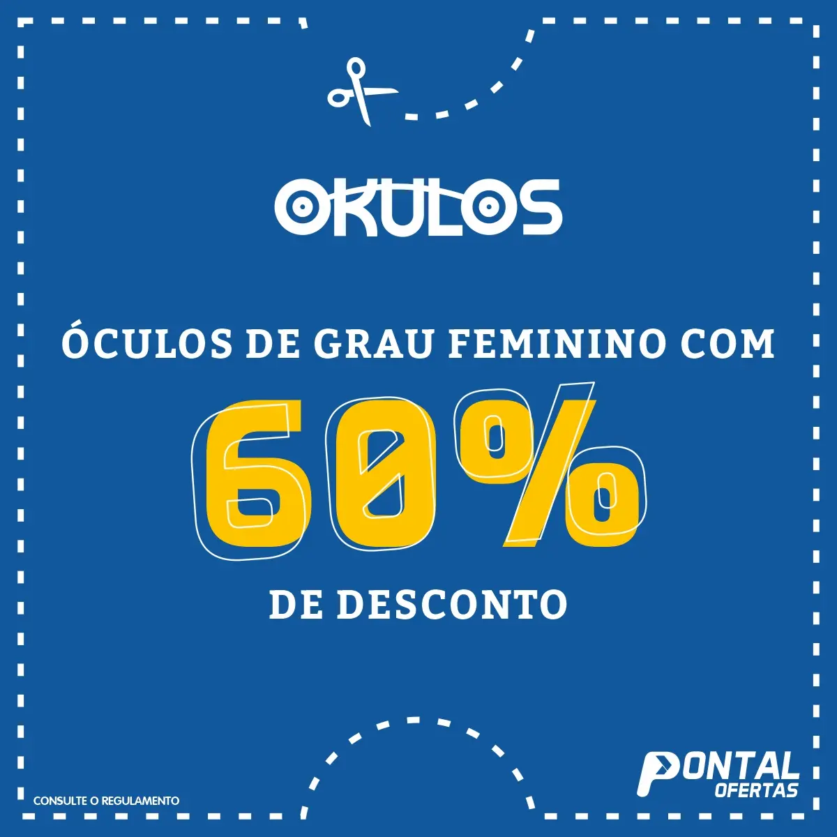 ÓCULOS DE GRAU FEMININO COM 60% DE DESCONTO ÓCULOS DE GRAU FEMININO COM 60% DE DESCONTO