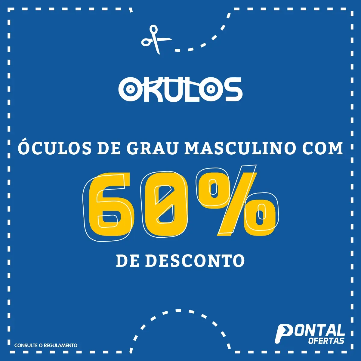 ÓCULOS DE GRAU MASCULINO COM 60% DE DESCONTO ÓCULOS DE GRAU MASCULINO COM 60% DE DESCONTO