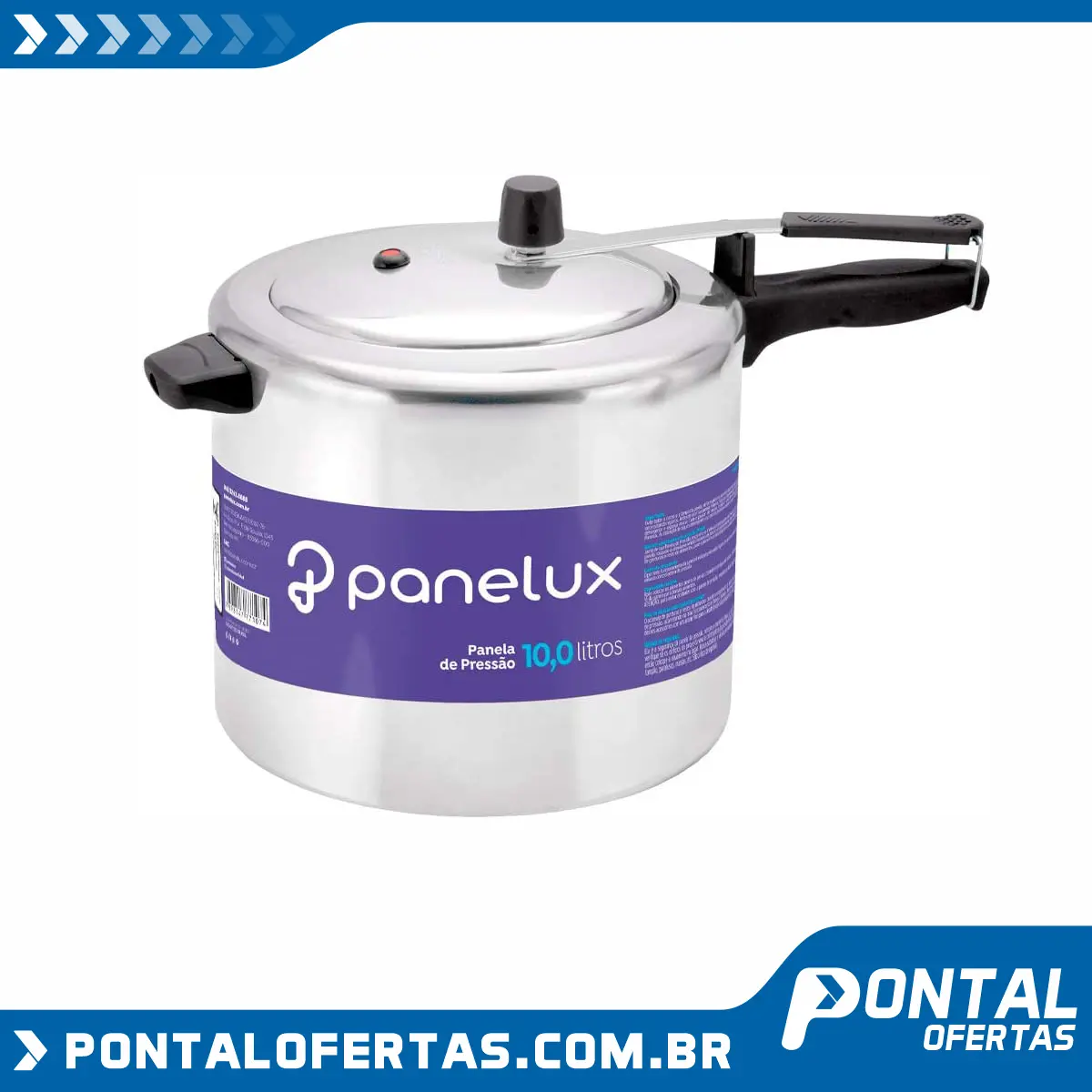 Panela de Pressão, Panelux, 10 L Panela de Pressão, Panelux, 10 L