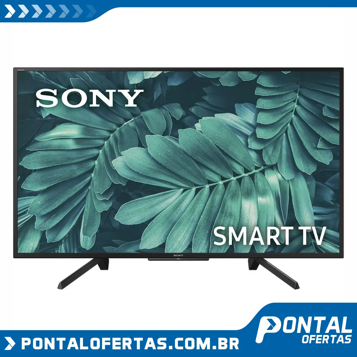 Smart TV LED 43" Sony KDL-43W665F Full HD HDR 2 HDMI 2 USB Wi-Fi Smart TV LED 43" Sony KDL-43W665F Full HD HDR 2 HDMI 2 USB Wi-Fi