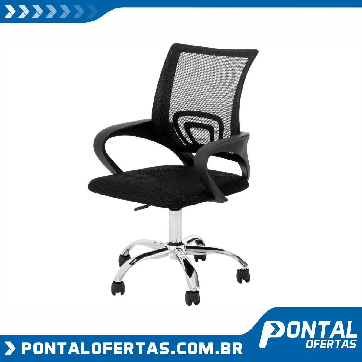 Cadeira de Escritório Diretor Giratória DIR-002 - Nell Cadeira de Escritório Diretor Giratória DIR-002 - Nell