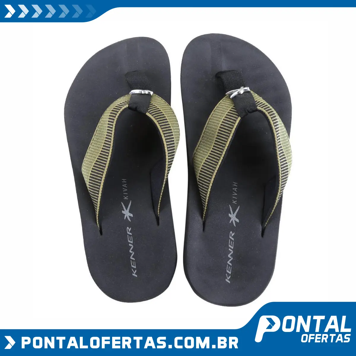 Chinelo Kenner Kivah TKS Duo Masculino Chinelo Kenner Kivah TKS Duo Masculino