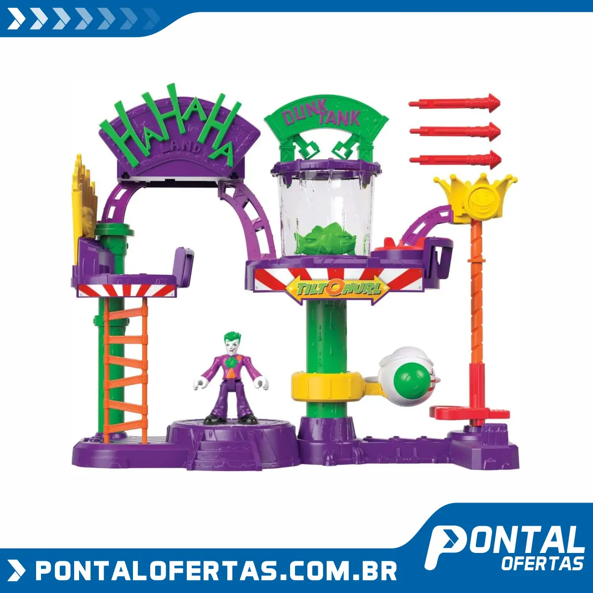 Coringa, Fábrica de Risadas, Imaginext, Mattel Coringa, Fábrica de Risadas, Imaginext, Mattel