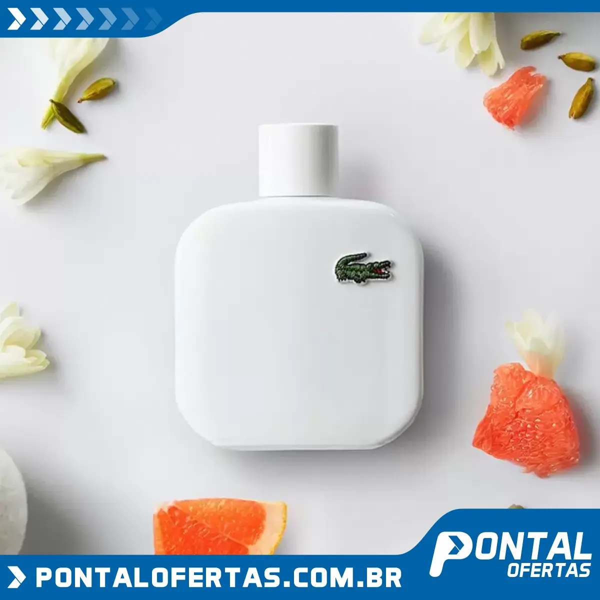 Eau De Lacoste L.12.12 Blanc - Pure Lacoste - Perfume Masculino - Eau de Toilette Eau De Lacoste L.12.12 Blanc - Pure Lacoste - Perfume Masculino - Eau de Toilette
