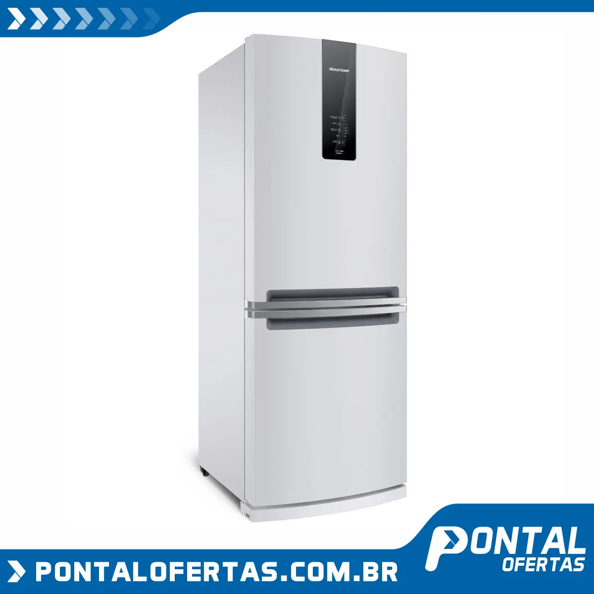 Geladeira Brastemp Frost Free Inverse 443 litros Branca com Turbo Ice Geladeira Brastemp Frost Free Inverse 443 litros Branca com Turbo Ice