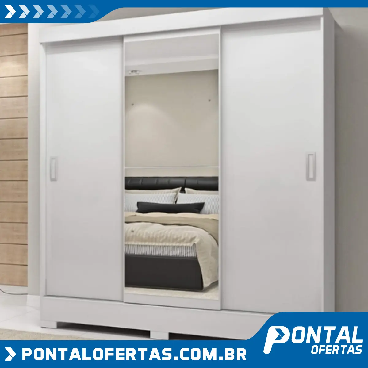 Guarda Roupa Casal com Espelho 3 Portas 2 Gavetas Atenas Yescasa Branco Guarda Roupa Casal com Espelho 3 Portas 2 Gavetas Atenas Yescasa Branco