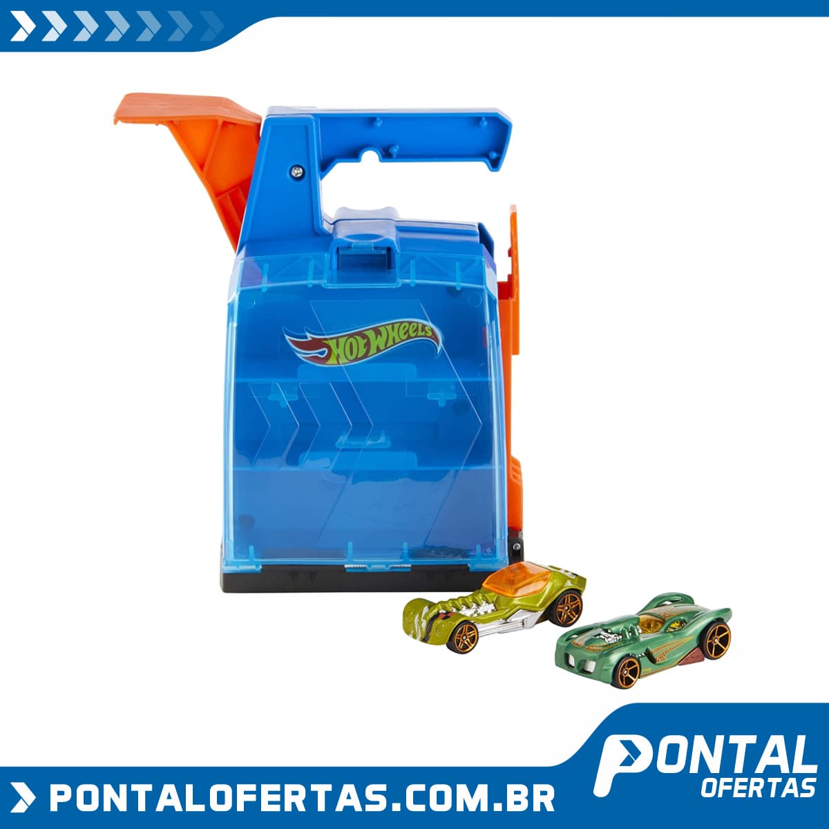 Hot Wheels - Hw Caixa Lançadora De Carros Gcf92 Mattel Colorido Hot Wheels - Hw Caixa Lançadora De Carros Gcf92 Mattel Colorido