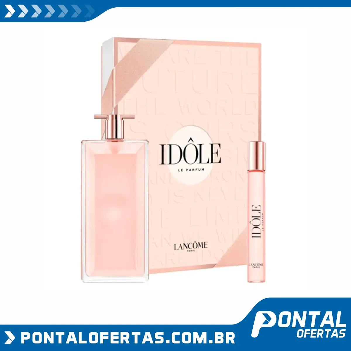 Idôle Lancôme Kit Coffret - EDP 75ml + Miniatura 10ml Idôle Lancôme Kit Coffret - EDP 75ml + Miniatura 10ml