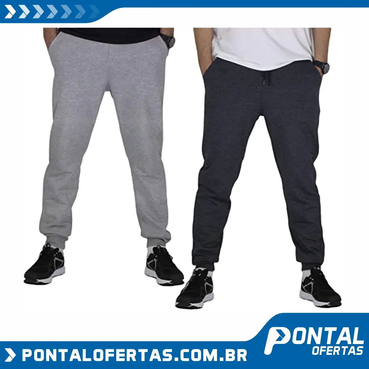 Kit c/ 2 Calças Basic Dooker Masculina Kit c/ 2 Calças Basic Dooker Masculina