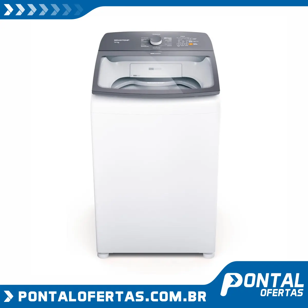 Máquina de Lavar Brastemp 12Kg branca com Ciclo Tira Manchas Advanced e Ciclo Antibolinha Máquina de Lavar Brastemp 12Kg branca com Ciclo Tira Manchas Advanced e Ciclo Antibolinha