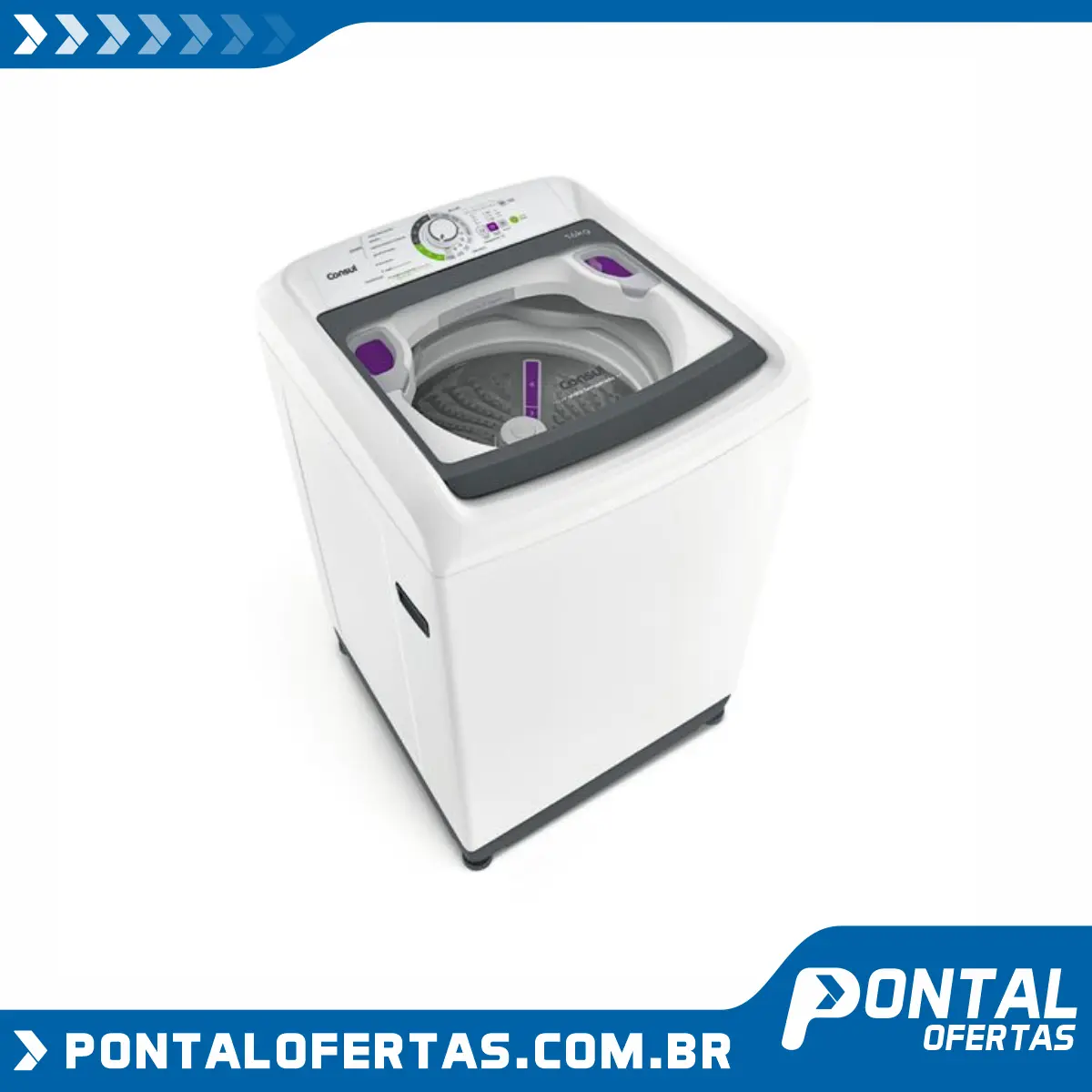 Máquina de Lavar Consul 16kg Dosagem Extra Econômica e Ciclo Edredom Máquina de Lavar Consul 16kg Dosagem Extra Econômica e Ciclo Edredom