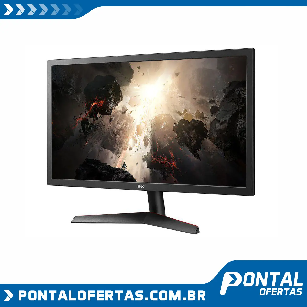 Monitor Gamer LG 24GL600F 24” LED Full HD - HDMI 144Hz 1ms Monitor Gamer LG 24GL600F 24” LED Full HD - HDMI 144Hz 1ms