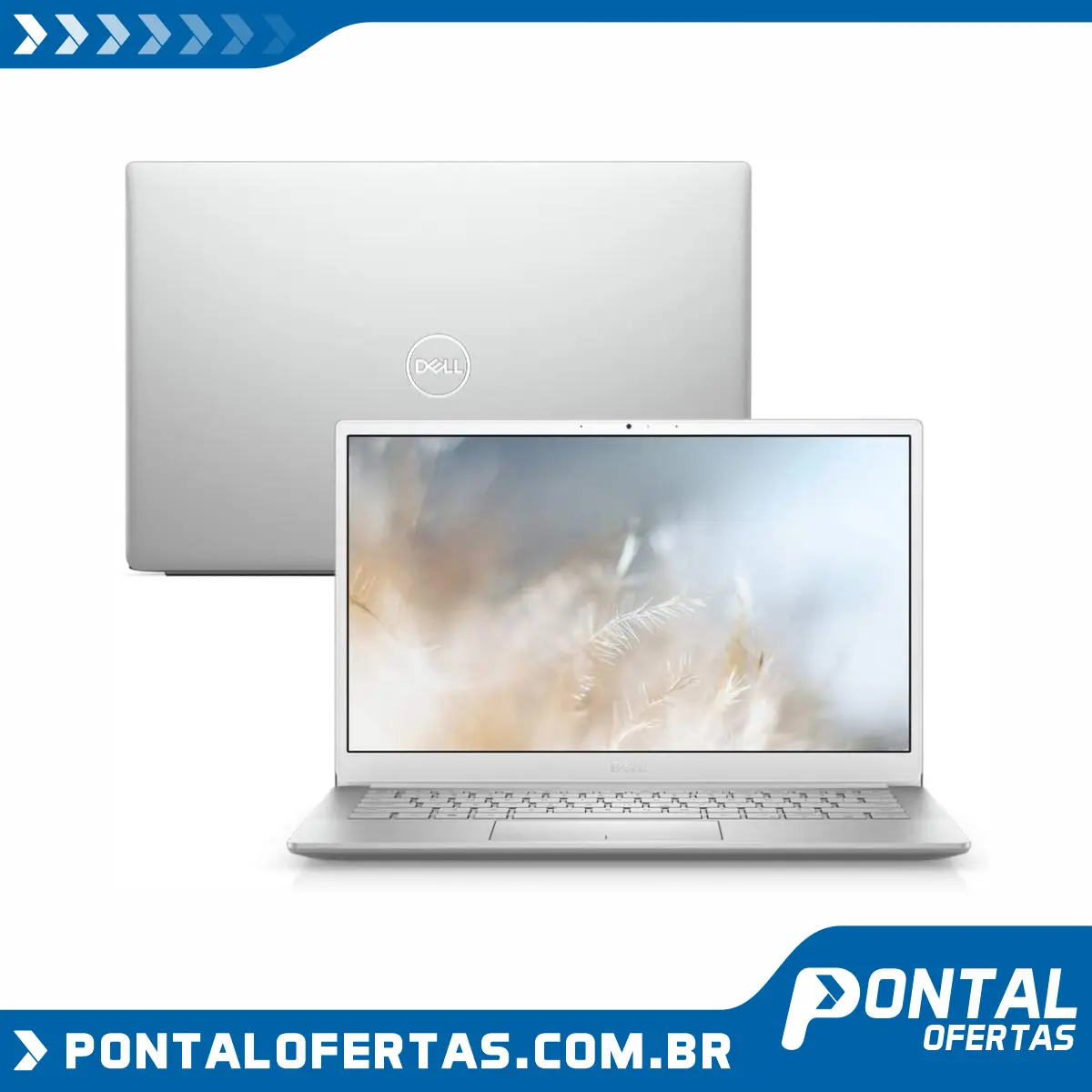 Notebook Ultraportátil Dell Inspiron 13 7000, i13-7391-A10S, 10ª Geração Intel Core i5, 8GB, 256GB SSD, Full HD 13.3", Windows 10, Prata Notebook Ultraportátil Dell Inspiron 13 7000, i13-7391-A10S, 10ª Geração Intel Core i5, 8GB, 256GB SSD, Full HD 13.3", Windows 10, Prata