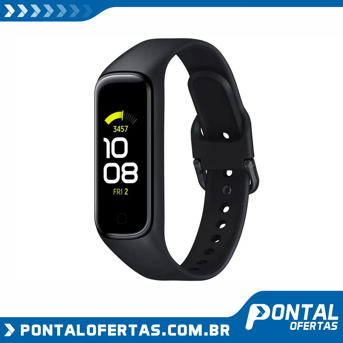 Smartband Samsung Galaxy - Fit2 Preto Smartband Samsung Galaxy - Fit2 Preto