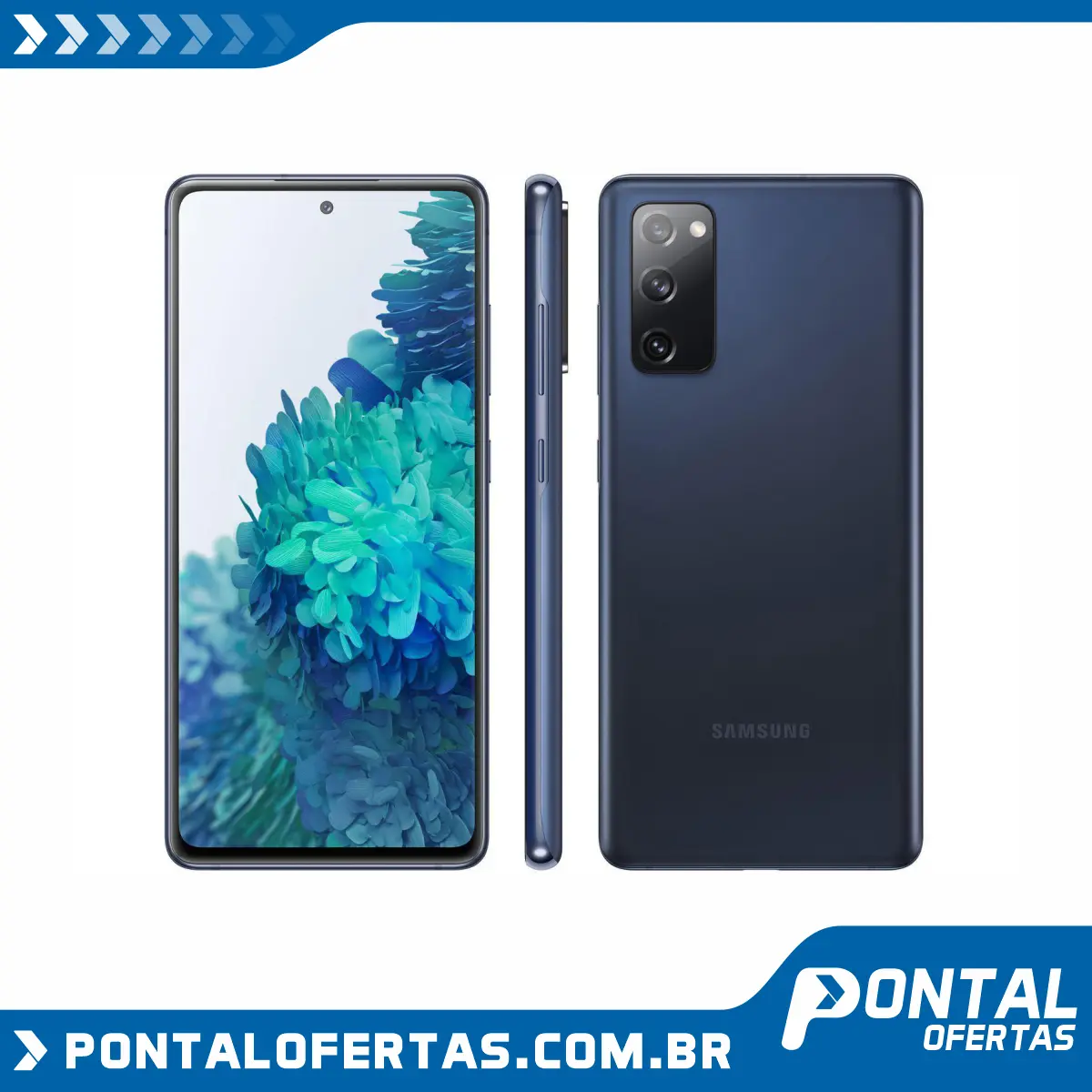 Smartphone Samsung Galaxy S20 FE 128GB Cloud Navy - 6GB RAM Tela 6,5” Câm. Tripla + Selfie 32MP Smartphone Samsung Galaxy S20 FE 128GB Cloud Navy - 6GB RAM Tela 6,5” Câm. Tripla + Selfie 32MP