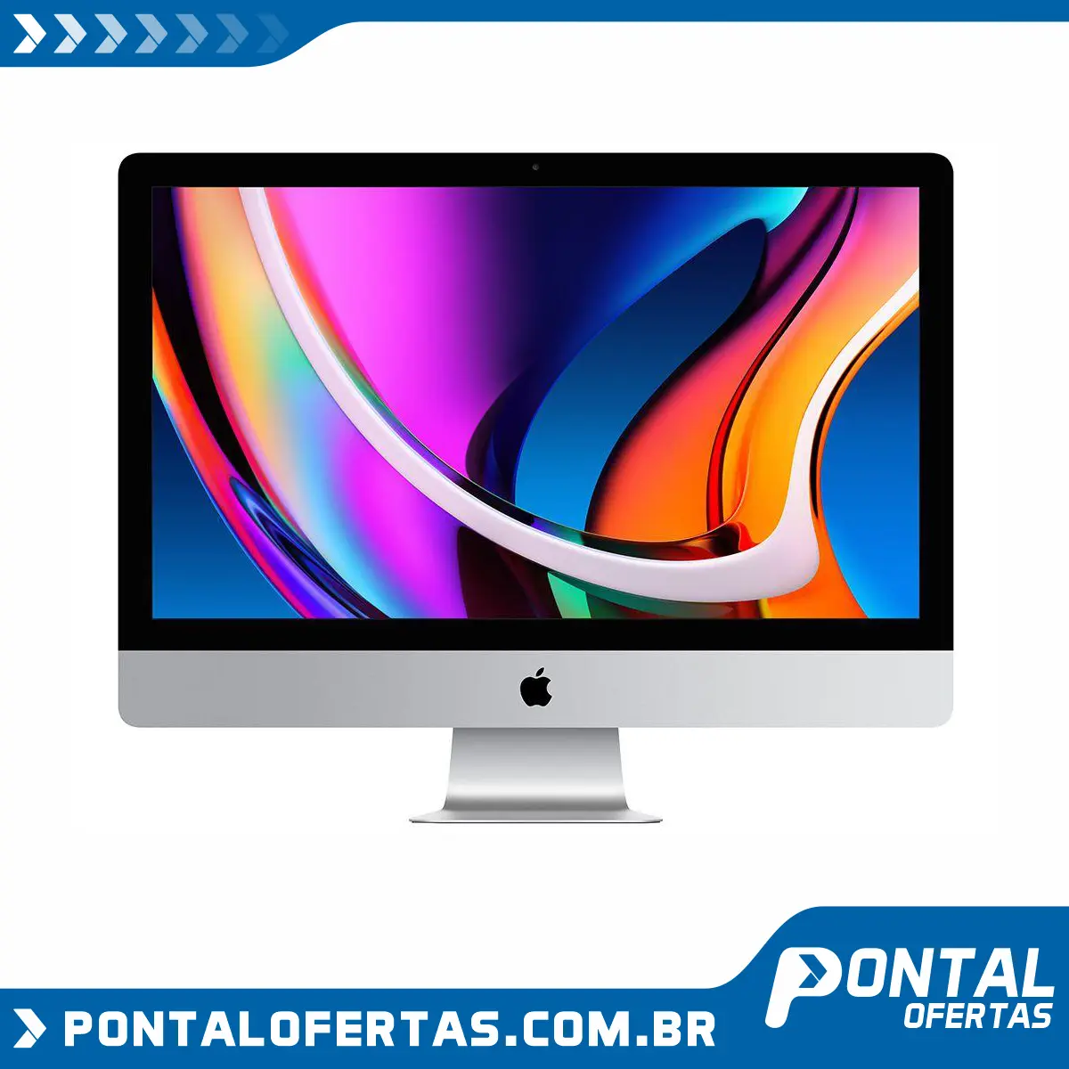 iMac 27” Apple Intel Core i5 8GB 256GB SSD - Prateado iMac 27” Apple Intel Core i5 8GB 256GB SSD - Prateado