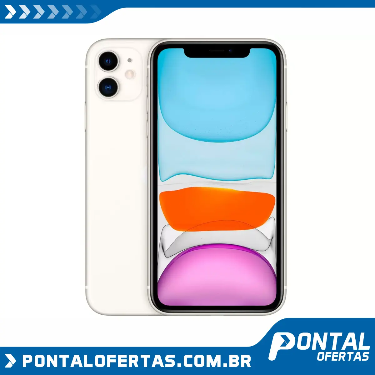 iPhone 11 Apple 64GB Branco 6,1” 12MP iOS iPhone 11 Apple 64GB Branco 6,1” 12MP iOS
