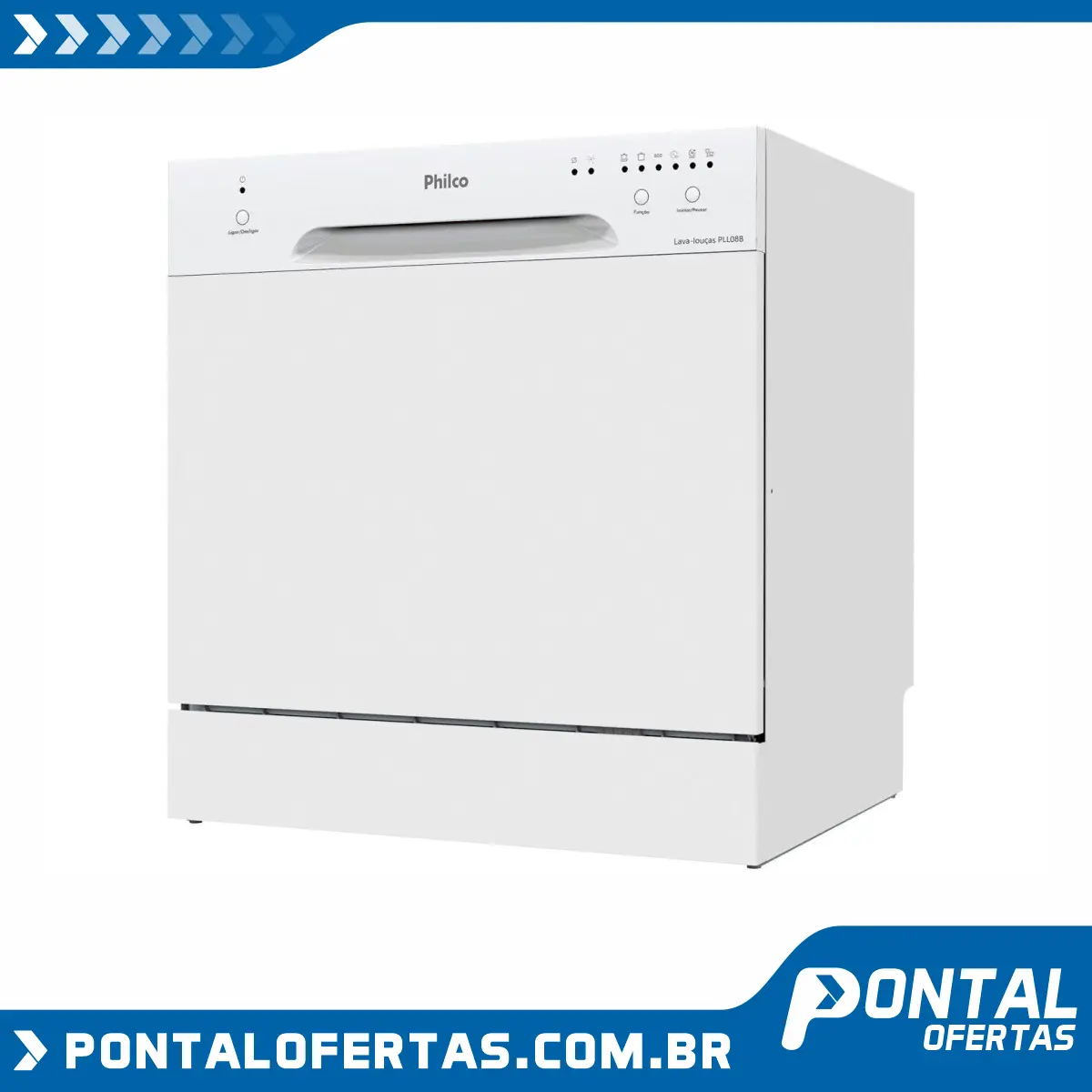 Lava-louças Philco PLL08B - 8 Serviços Lava-louças Philco PLL08B - 8 Serviços