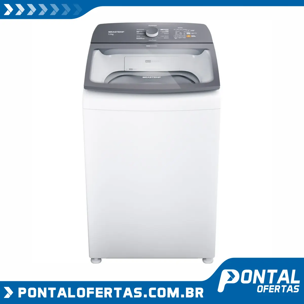 Lavadora de Roupas Brastemp 12Kg BWK12 Branca - 110v Lavadora de Roupas Brastemp 12Kg BWK12 Branca - 110v