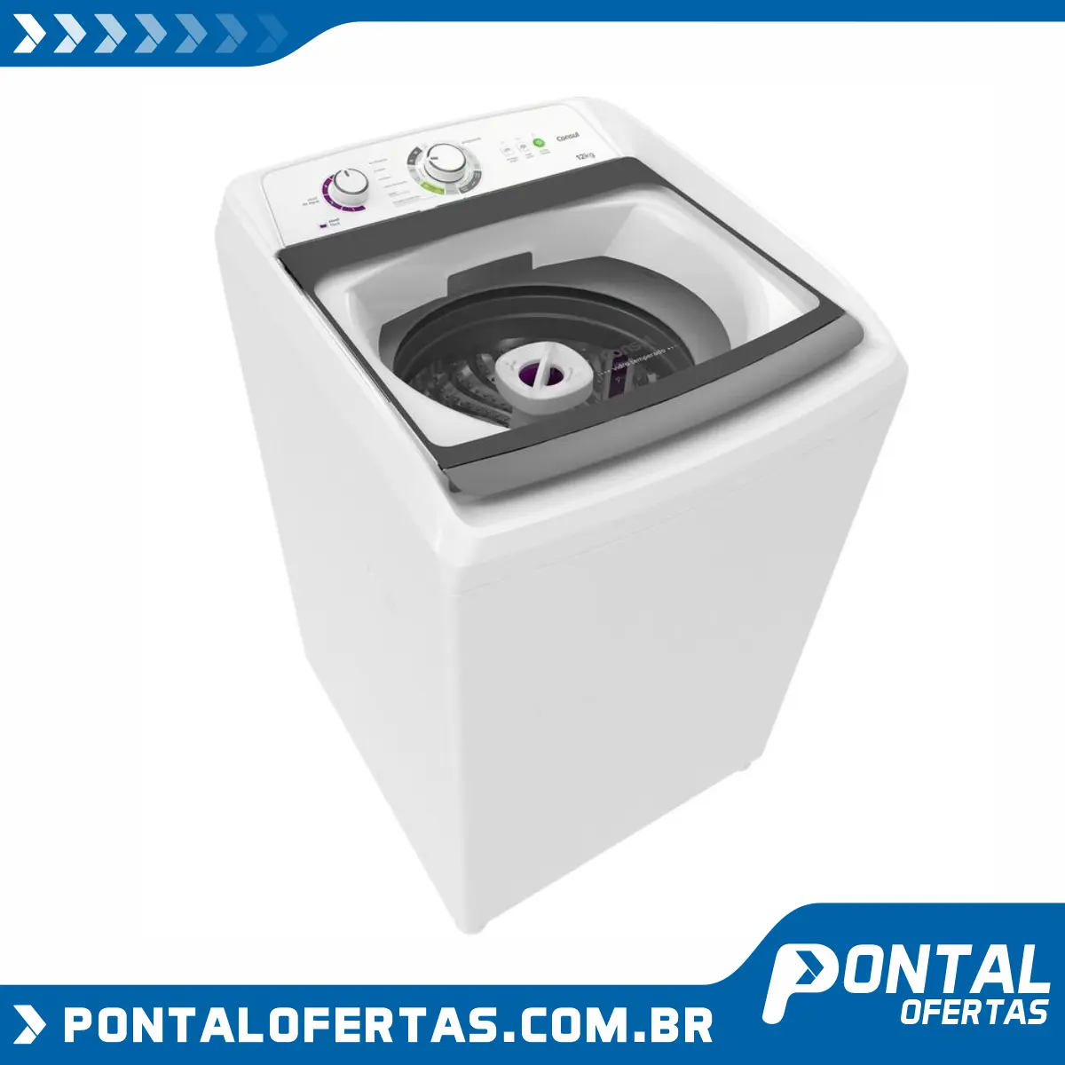 Máquina de Lavar Consul 12kg Dosagem Extra Econômica e Ciclo Edredom Máquina de Lavar Consul 12kg Dosagem Extra Econômica e Ciclo Edredom