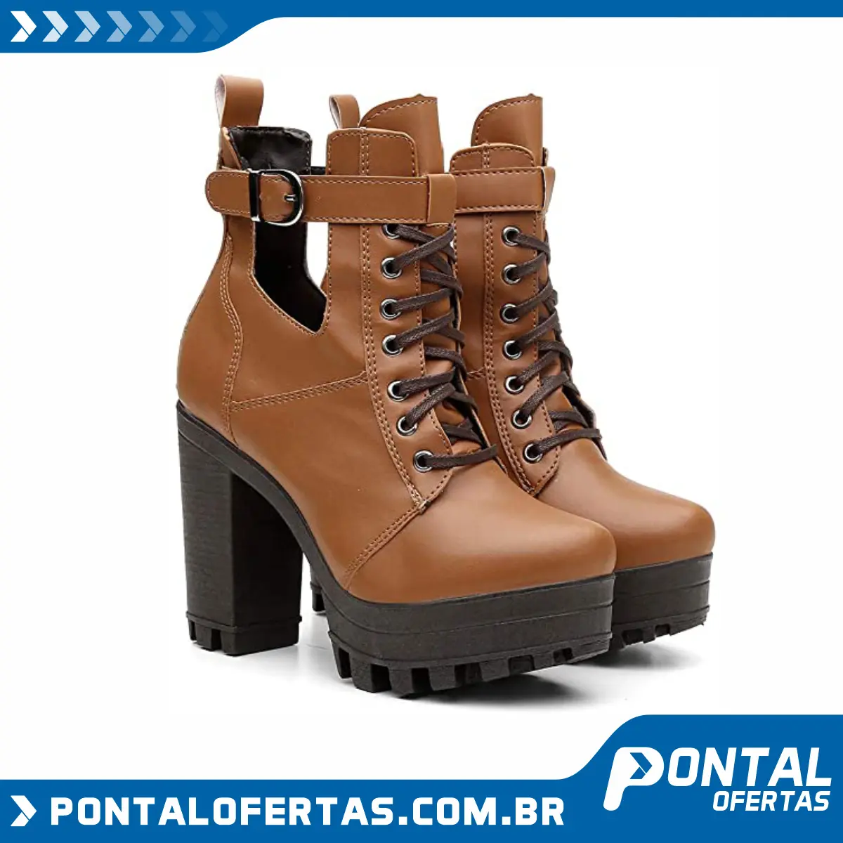 Bota Coturno Vicerinne Tratorada Caramelo Bota Coturno Vicerinne Tratorada Caramelo